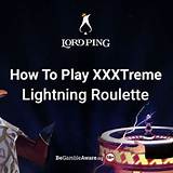 918kiss xtreme lightning roulette