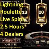 lance de sorte lightning roulette live